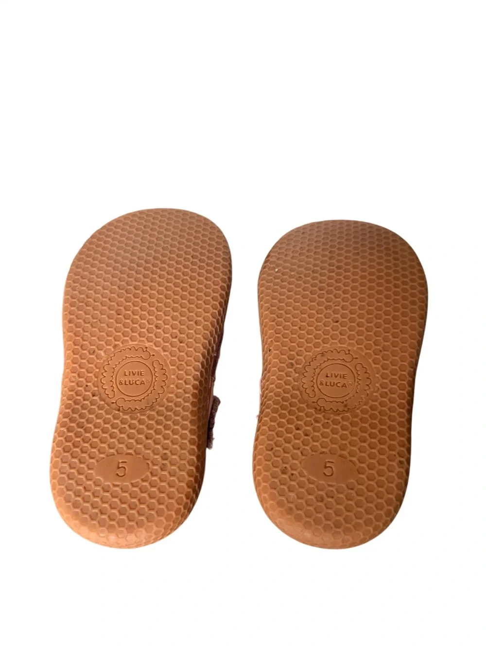 Livie & Luca Pink Polka Dot Leather Mary Janes-Size 5